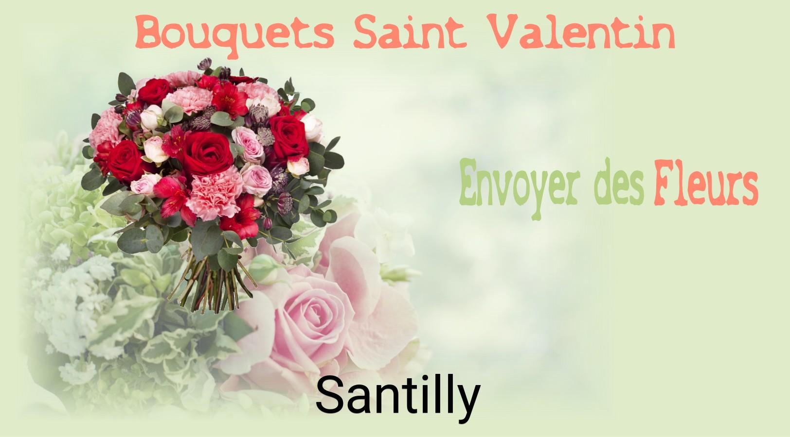 Roses de Saint-Valentin livrées à Santilly